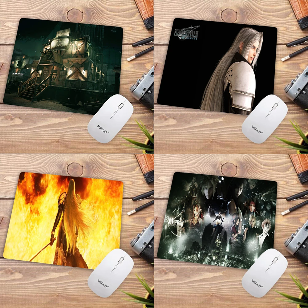 Gamer gry komputerowe Mat Final Fantasy Sephiroth klawiatura akcesoria podkładki pod mysz dywan biurowy biurko 25X20CM podkładka pod mysz podkładka pod mysz