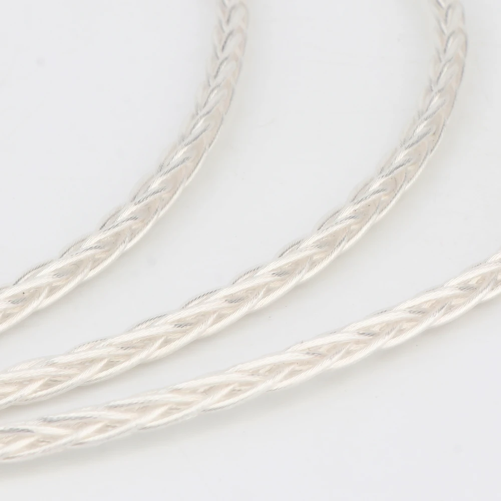 Cable de auriculares Chapado en plata OCC de alta gama, Cable de auriculares de 4,4 MM, macho equilibrado a enchufe de 2x3,5 MM para Sony clásica