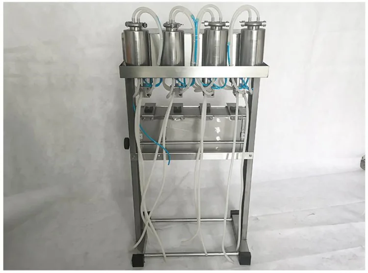 4 رؤساء التلقائي آلة تعبئة العطور الكمية ماكينة تعبئة العطور