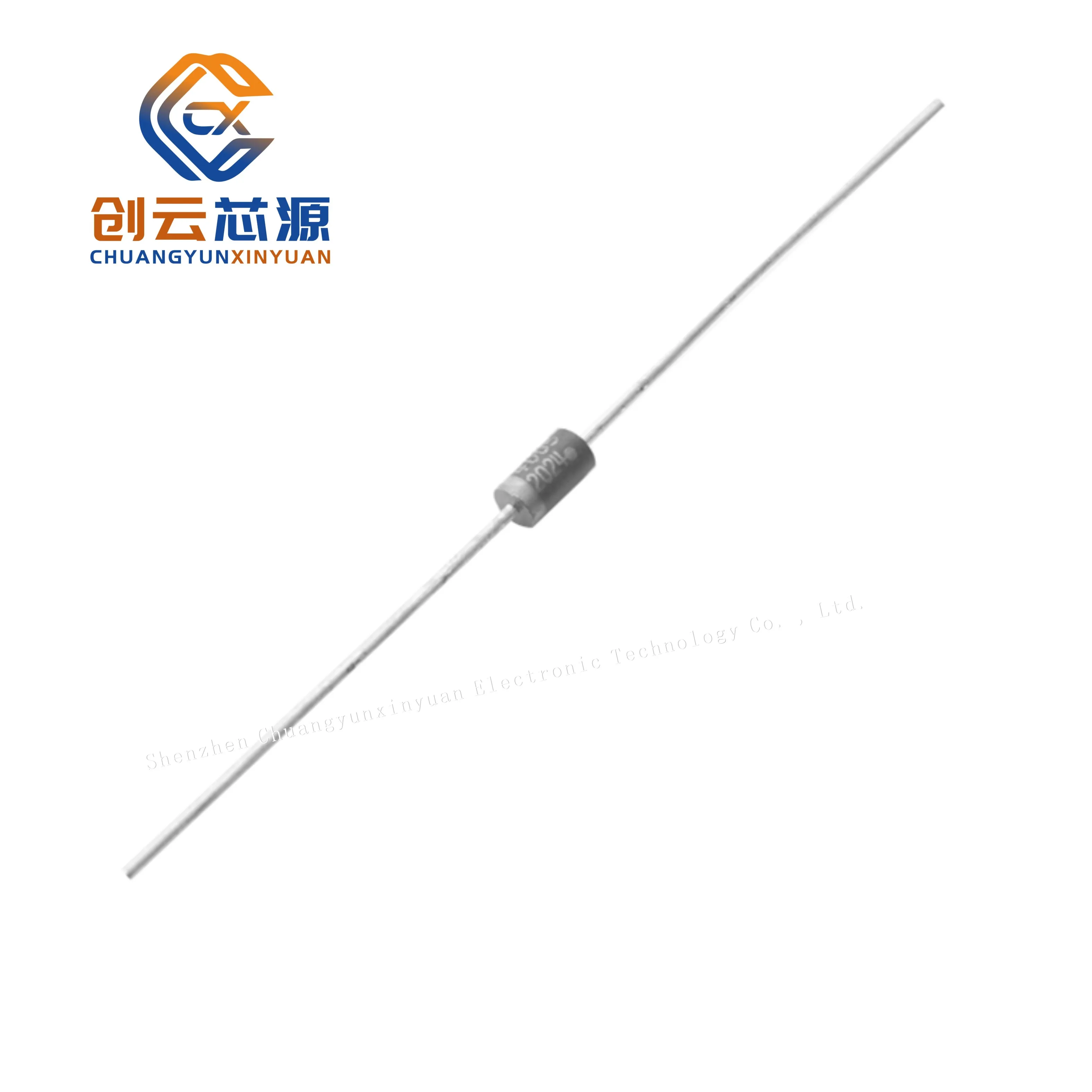 10pcs/Lot 1N4005 DO-41 DIODE 1A 600V RECTIFIER 1N4005-E3/54 1N4005RLG 1N4005G IN4005 General Purpose Rectifiers Standard Recover