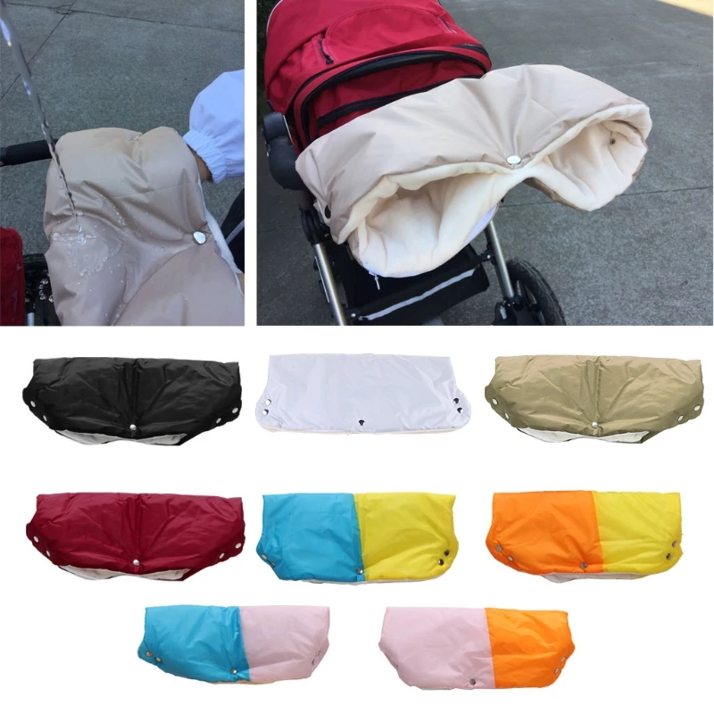 Winter Warm Stroller Gloves Kids Pushchair Hand Muff Waterproof Pram Accessory Mitten Baby Buggy Clutch Cart Outdoor Glove