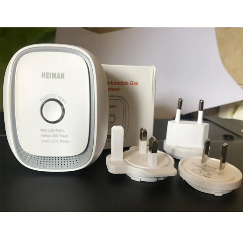 Kitchen Use Smart Life App Control Zigbee3.0 Combustible LPG Natral Gas Detector Works With Tuya Zigbee Gateway Hub