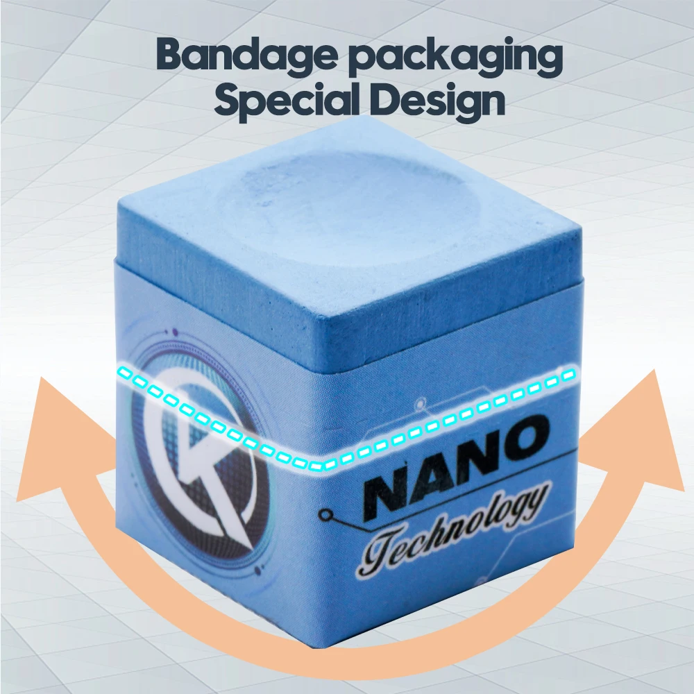 KONLLEN NANO Technology Gessetti da biliardo Medio/Grassa/Alta stecca da biliardo Gesso Snooker Carom Gesso Accessori da biliardo