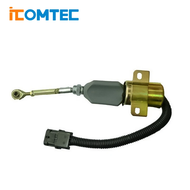 

Fuel Stop Solenoid 3991624 SA-495912 3991625 SA-4959-24 12V 24V 6BT 5.9L Diesel Stop Solenoid