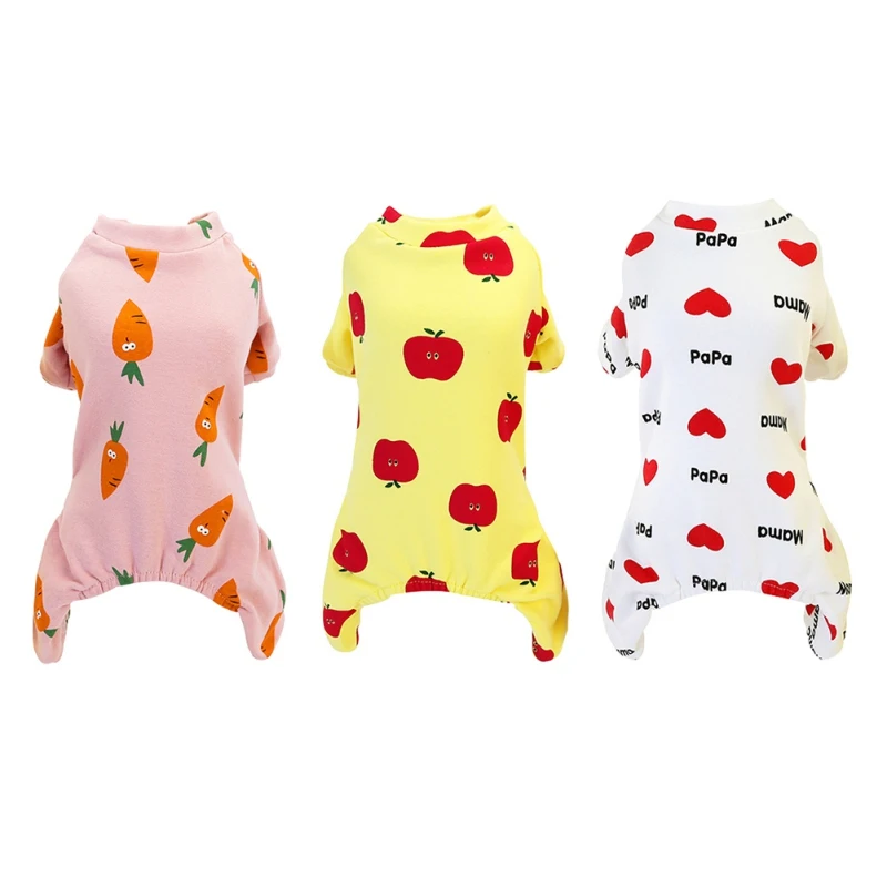 Dog Coat Jacket Dot Cute Pets New Pajamas Chihuahua Clothing Pet Dog Clothes For Dogs Jumpsuits Fleece Home Outfit Pets Clothing