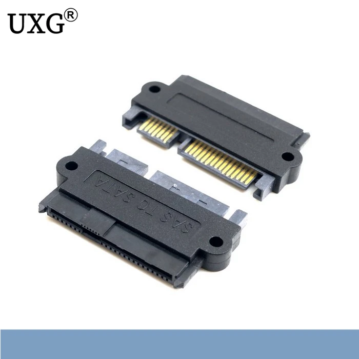 Professional SFF-8482 SAS To SATA 180 Degree Angle Adapter Converter Straight Head for motherboard