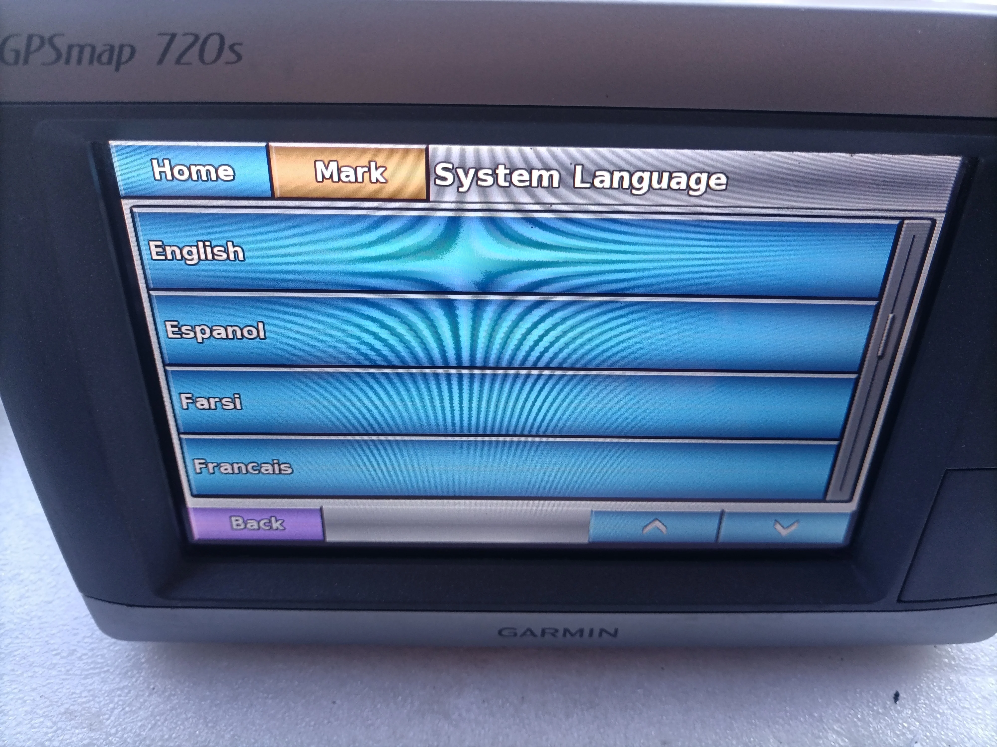 GARMIN GPSMAP 720 MARINE GPS 7 ''touchpad BOAT usa GPS chartplotter