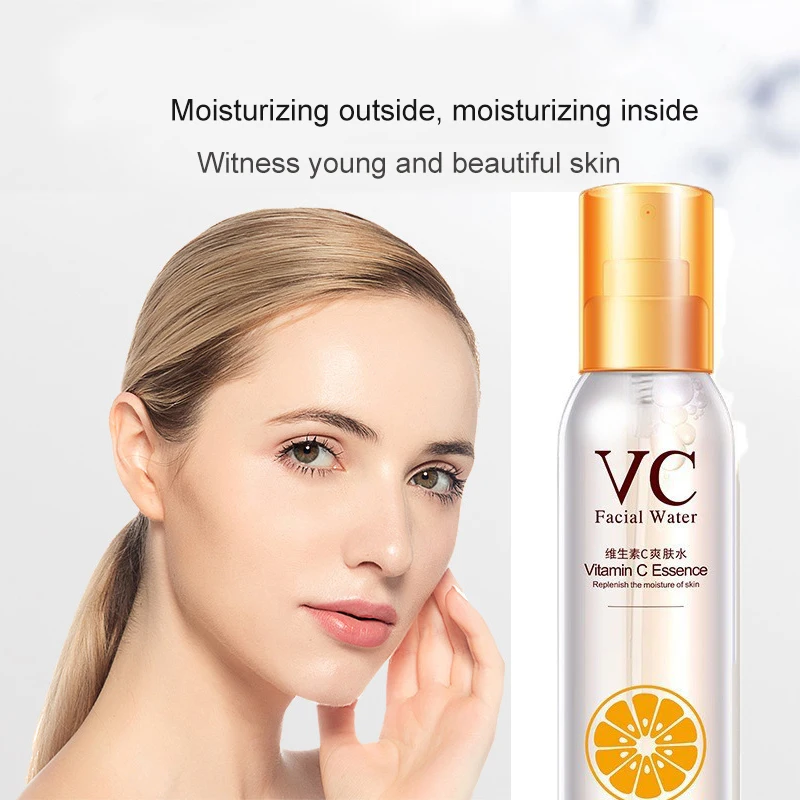 150ml Vitamin C  Essential beauty products Whitening Face Serum Facial Toner Spray Moisturizing Skin Toner Shrinking Pore