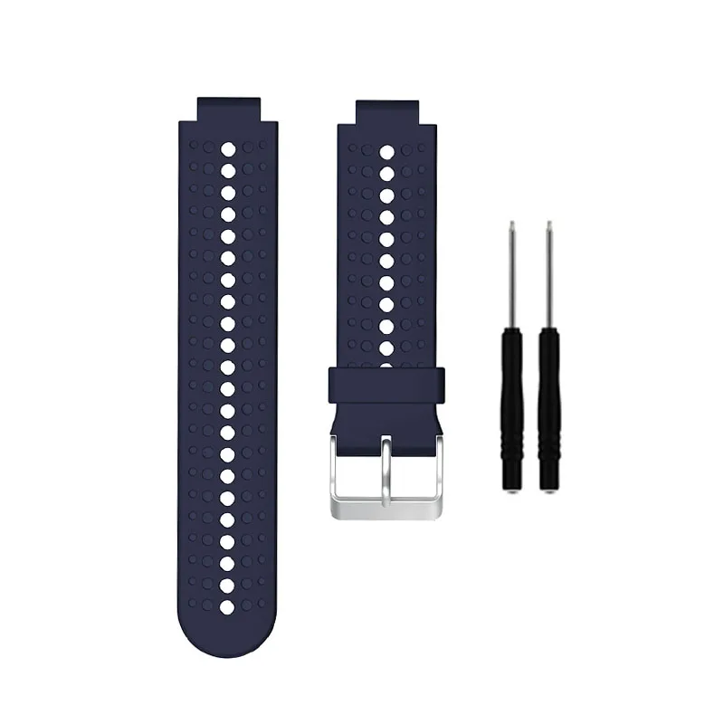 Sport Silicone Strap For Garmin Forerunner 235 Smart Watch Band for Garmin Forerunner 220/230/235/620/630/735XT