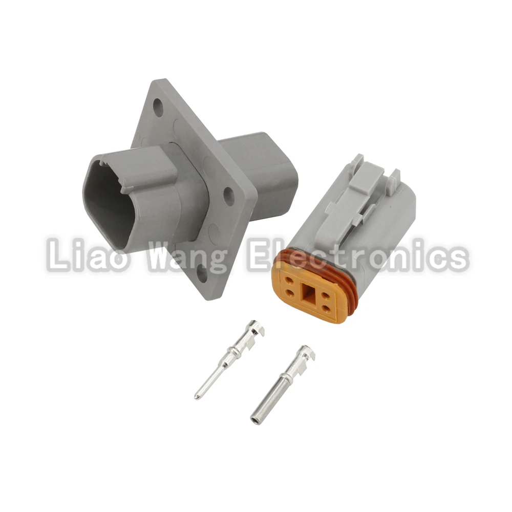 DT Wasserdichter Kabelverbinder DT04-2/3/4/6/8/12P-L012 Stecker und Buchse 2/3/4/6/8/12 Pin Automotive Versiegelter Stecker mit Pins – Detail 7