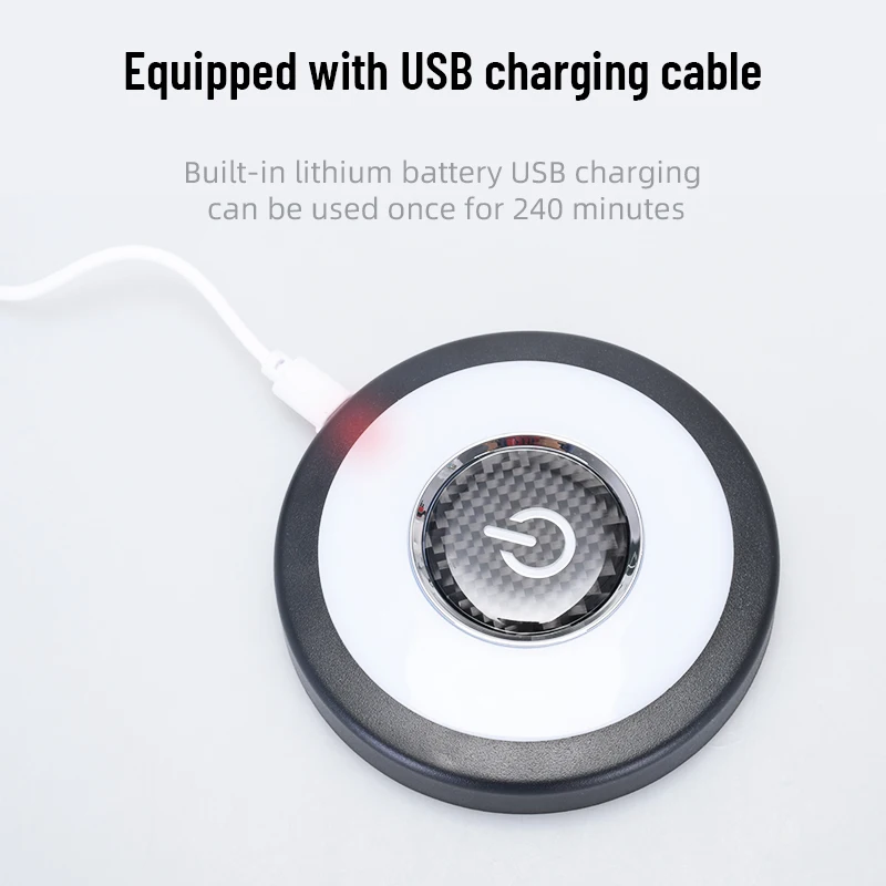 LED اللمس ضوء سيارة لاسلكية الإضاءة الداخلية السيارات سقف السقف القراءة مصباح لباب القدم جذع صندوق تخزين شحن USB