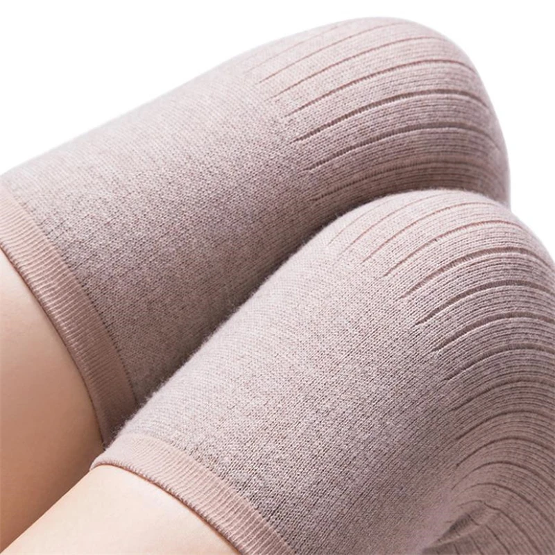 1 Pair Cashmere Warm Knee Pads Knee Support For Arthritis Joints Kneecap Protector Leg Warmers Not bloated Skin-friendly