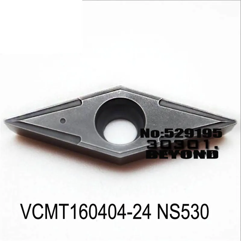 

Original VCMT VCMT160404 VCMT160408 VCMTVCMT160404-24 VCMT160408-24 NS530 Lathe Cutter turning Carbide Insert CNC