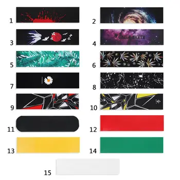 미끄럼 방지 스케이트보드 데크 사포 그립 테이프, 스케이트보드 데크 스티커, 롱보드 스케이트보드 그립 테이프 액세서리, 8524cm