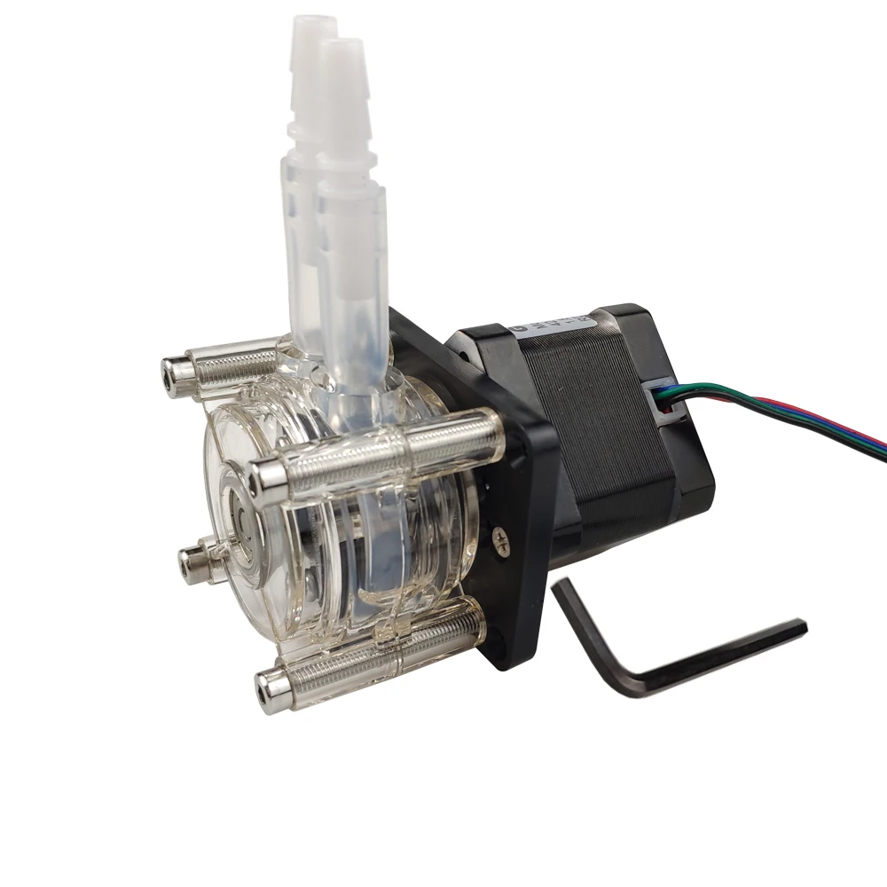 Peristaltic-Pump dosing pump Stepper-Motor Vacuum with 6--30v/high-Flow Corrosion-Resistant