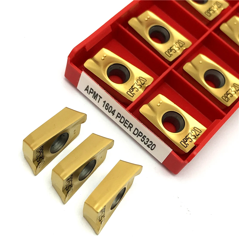 APMT1135 APMT1604 DP5320/5420 คาร์ไบด์ Indexable Milling เครื่องมือเครื่องกลึง CNC ตัดเครื่องมือเหล็กการประมวลผล