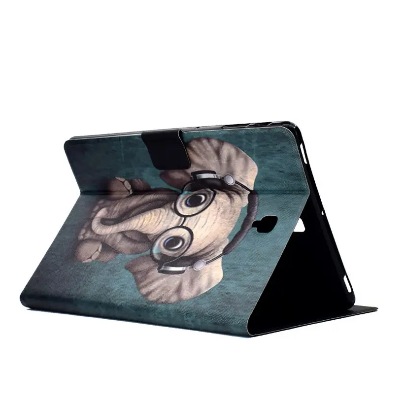 Case For Samsung Galaxy Tab S4 10.5 inch T830 T835 T837 SM-T830 SM-T835 Cover Funda Tablet Fashion Animal Stand Shell +Film+Pen