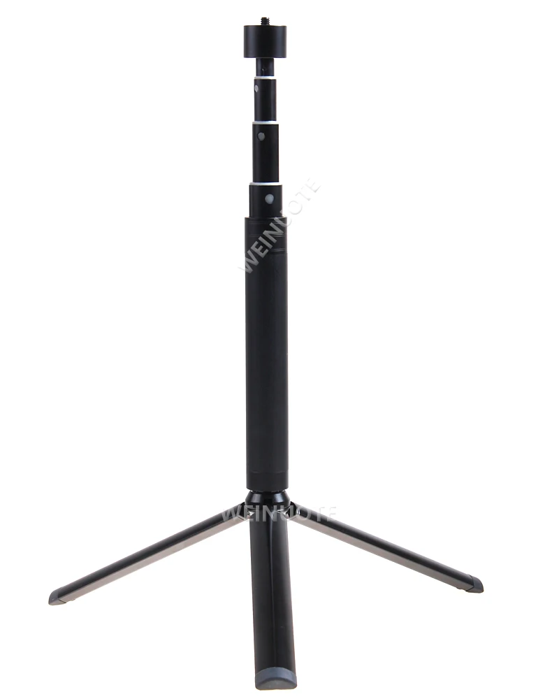 Trípode de cámara de aleación de aluminio, soporte de escritorio para cámara de teléfono, cámara de movimiento GoPro Sjcam, etc. varilla de extensión del estabilizador del teléfono
