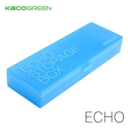 KACO ECHO przezroczyste plastikowy piórnik cukierki kolor wielofunkcyjny pudełko na artykuły biurowe dzieci uczeń piórnik — zdjęcie 6