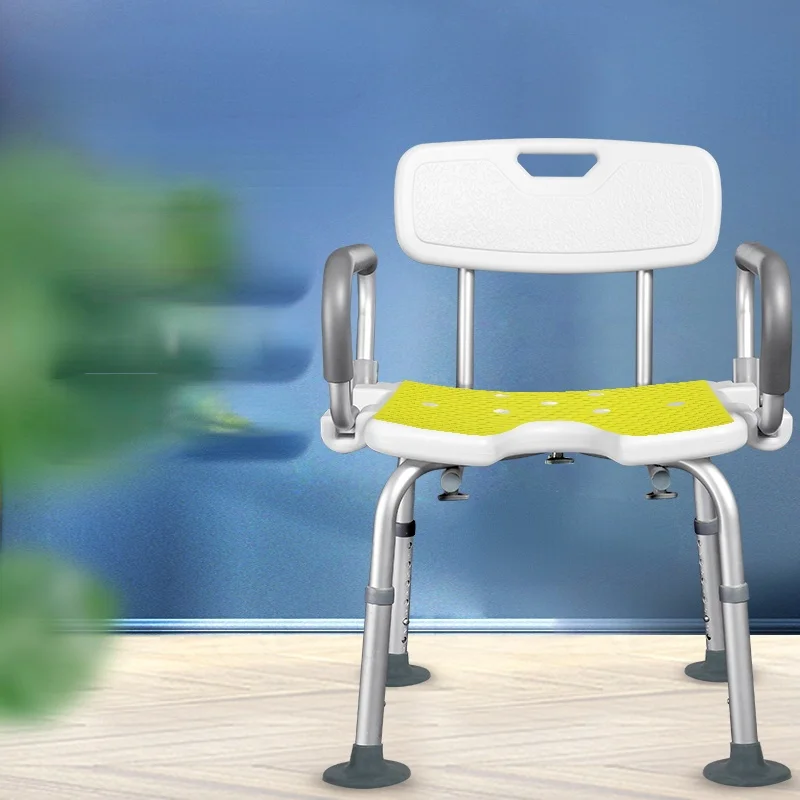 Bathroom Stool Bath Chair Non-Slip Elderly Toilet Bath Chair Disabled Bath Chair Pregnant Women Elderly