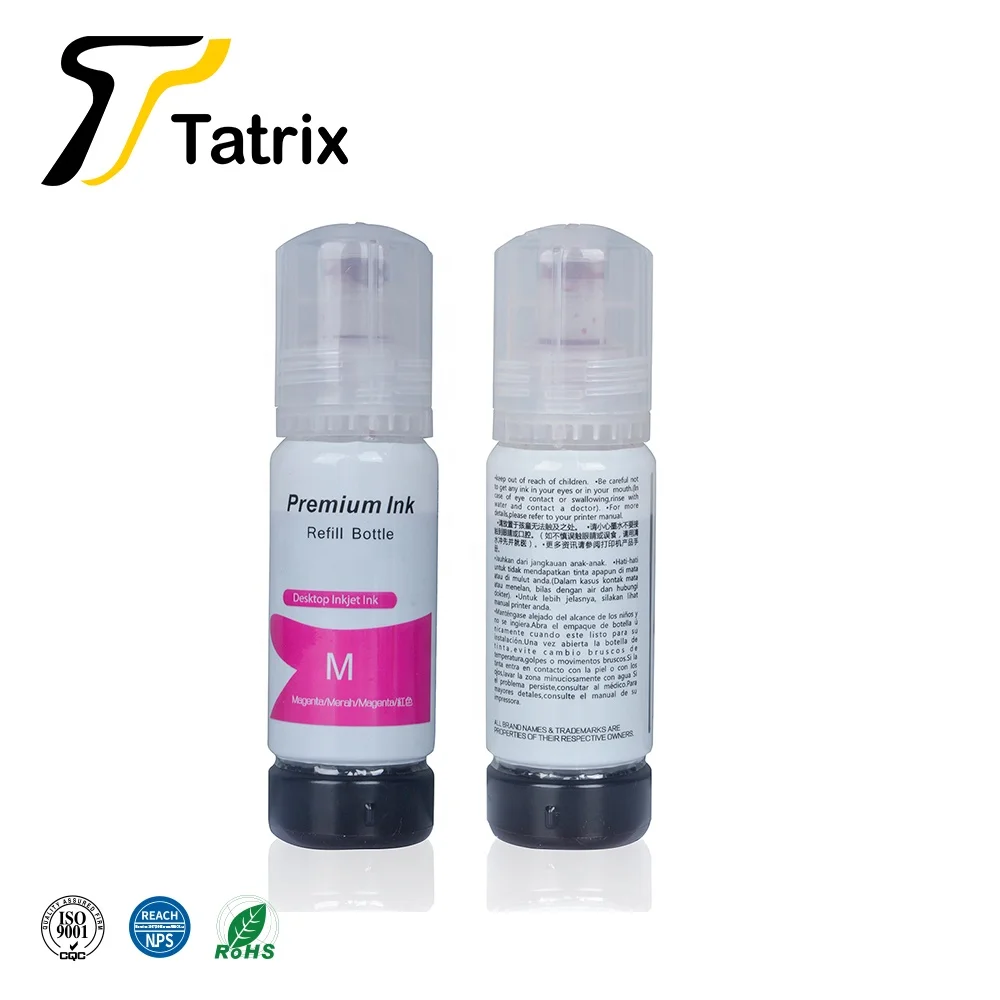 Tatrix Quality 101 T03V1 C13T03V14A Refill Ink  For Epson EcoTank L4150/L4160/L4260/L4266/L6160/L6170/L6176/L6190/L6260/L6270