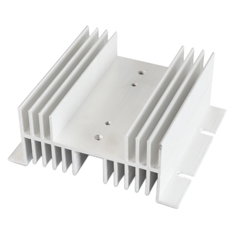 W-100 heat sink Dissipation Radiator for 1pcs single phase solid state relay DA AA DD VA VD LA 10A 25A 40A 50A 60A 75A 80A