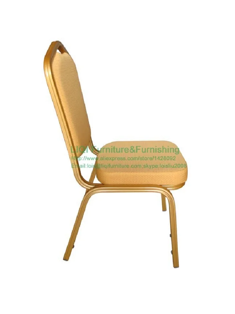 Wholesale Quality Strong Gold Aluminum Banquet Chairs LQ-L1030E