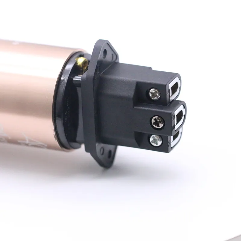 Fuente de alimentación de Audio HiFi FI-06 (R), conector IEC, máquina de ca sin soldadura de rodio, toma de entrada, contrapunto, 1 ud.