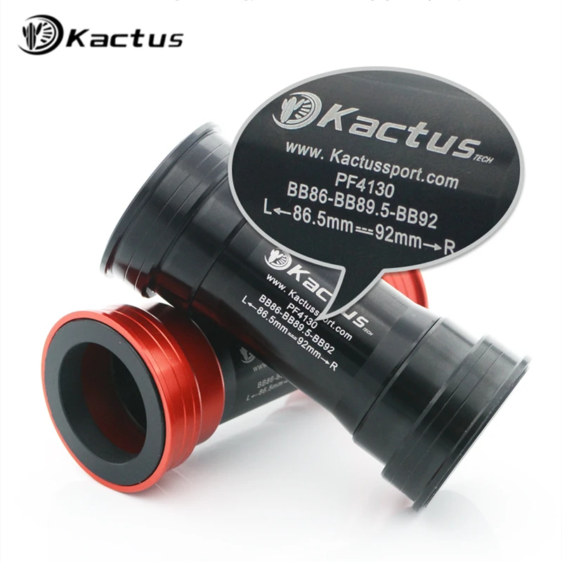 KACTUS Tech Ceramic Bearing Pressfit PF30 BB30 PF4130 Bike Bottom Bracket DUB CRANKSET ADAPTER ROAD MTB BB Mountain Bike Parts