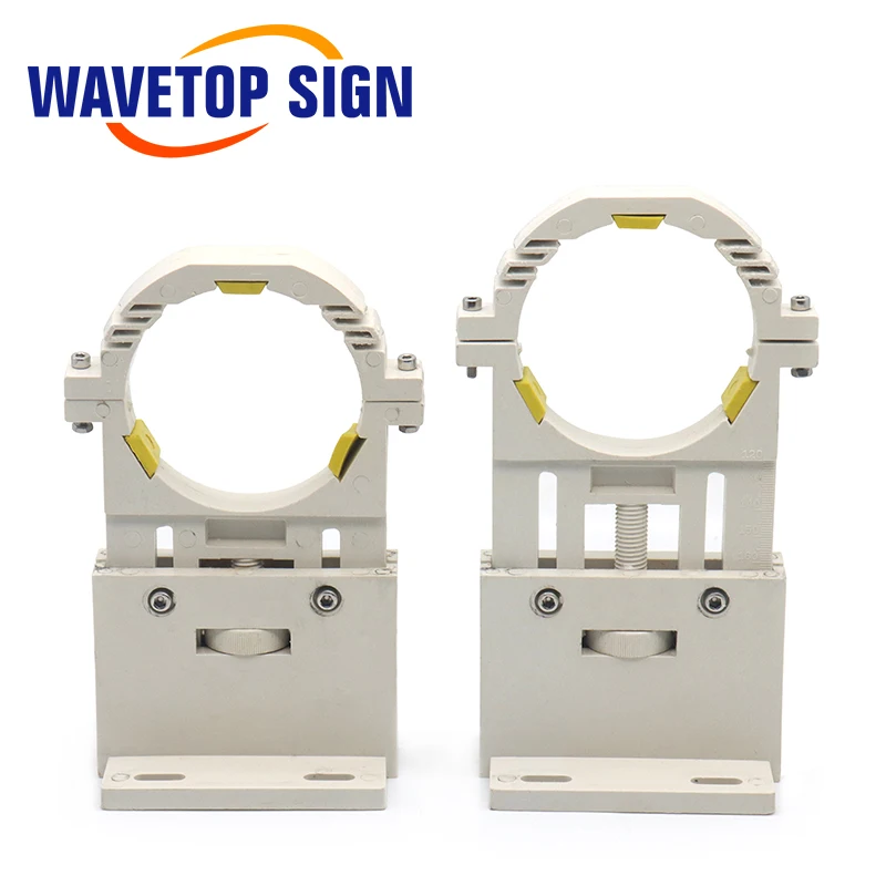 WaveTopSign Co2 حامل أنبوب الليزر دعم جبل البلاستيك المرن قطر 80 مللي متر لآلة القطع والنقش بالليزر 75-180 واط