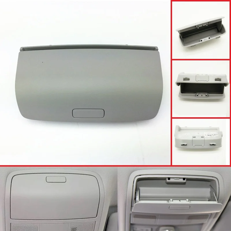 Car Interior Roof Sunglasses Storage Box sun glasses Case Spectacles Holder For VW Passat B6 Golf 5 MK5 6 MK6 Tiguan Superb Yeti