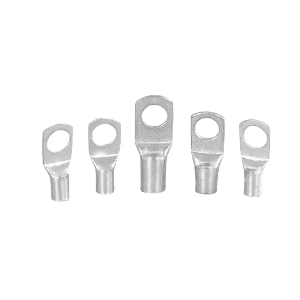 10Pcs Copper Ring Terminales Machos Wire Terminal Cable Electric Connector Assortment 16/12/14/7awg Crimp Terminal Eletrico