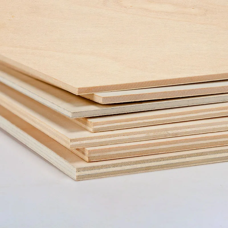 5pcs 15x15cm 20x20cm 22x22cm Aviation Model Board Basswood Plywood DIY Crafts Supplies Wooden Constructor Model Making Material