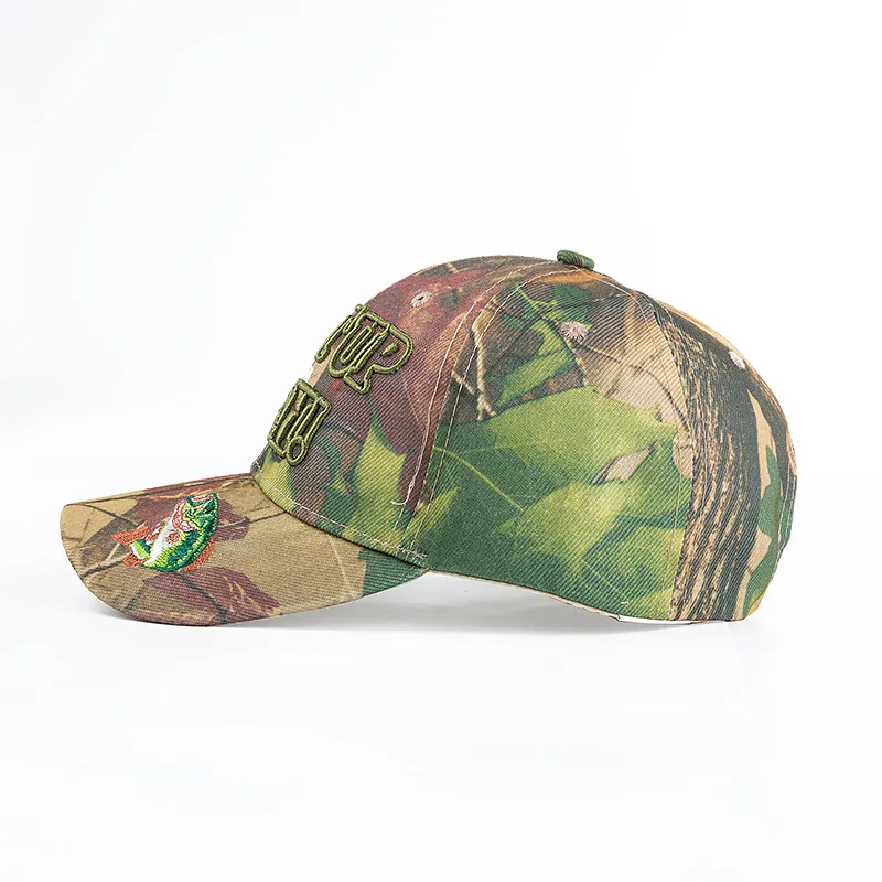 Camouflage nuovo cappello da uomo adulto anatra lingua cappello da donna grande fascia ricamo all\'ingrosso cappello da Baseball tendenza