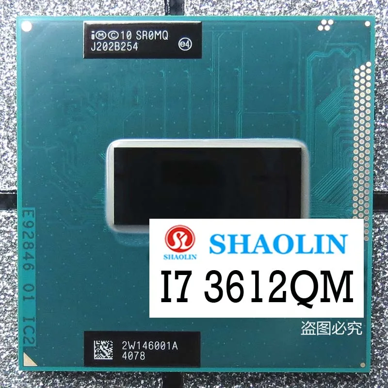 i7-3612QM i7 3612QM SR0MQ 2.1 GHz Quad-Core Eight-Thread CPU Processor Original SHAOLIN Official Version original Free Shipping