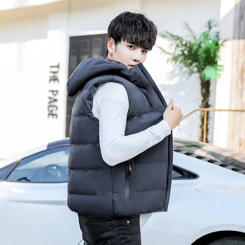 Cotton vest men's autumn and winter vest vest men's sports and leisure spring fashion trend handsome