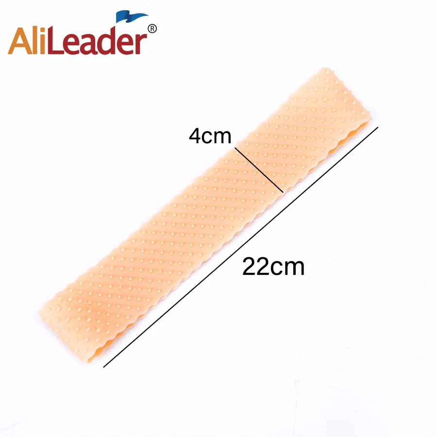 Alileader parrucca Grip fascia regolabile in Silicone per parrucche frontali in pizzo fascia in Silicone 22Cm fascia per capelli in gomma ad alta