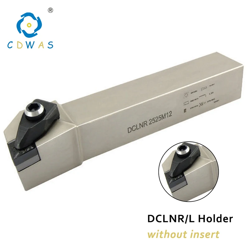 DCLNR2525M12 DCLNR2020K12 External Turning Tool Holder CNC Lathe Cutter DCLNR DCLNL For Turning Tools Carbide Inserts CNMG1204