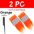 2 piezas de color naranja
