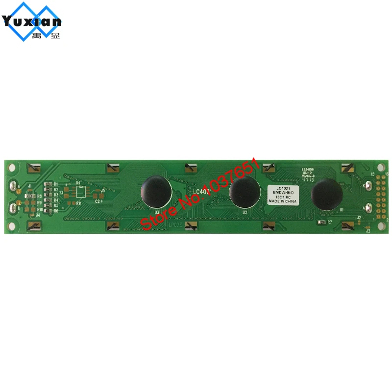 Imagem -02 - Módulo de Exibição Lcd de Fonte Circular Russa 40x2 5v 2014stldygbn-d 4002