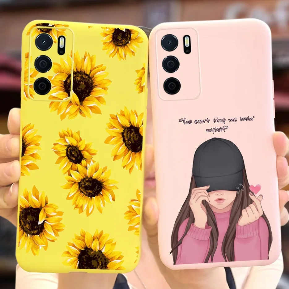 Beautiful Girls Cover Soft Silicone Phone Case For Oppo A54s Case CPH2273 A 54 s OppoA54s Back Cover Shockproof Matte Coque Capa