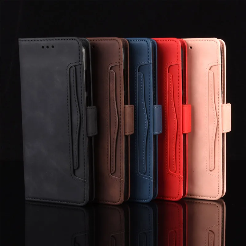 Suitable for Alcatel 3X 2020 leather wallet protective sleeve 3X 2019 multi-card luxury non-slip shockproof mobile phone case