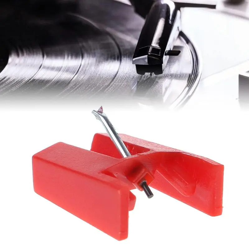 2PCS Turntable Stylus Dynamic Magnetic Needle Record Player Reader Vinyl LP Gramophone Replacement Accessories 