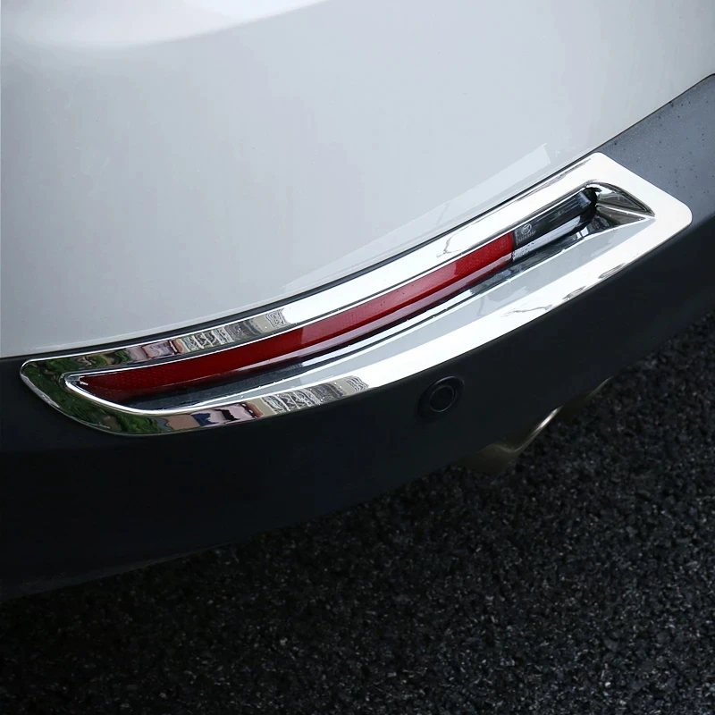

Car Styling Accessories Rear Foglight Frame Cover Trim ABS Chrome For Volkswagen Tiguan VW 2009 2010 2011 2012 2013 - 2015 2016