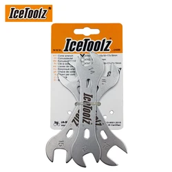 IceToolz 37x3 Bicycle Cone Wrenches Combo Set Bike Axle Hub Wrench Repair Tools 37A1-37B1-37C1 Spanner Headset Repair Tools Set