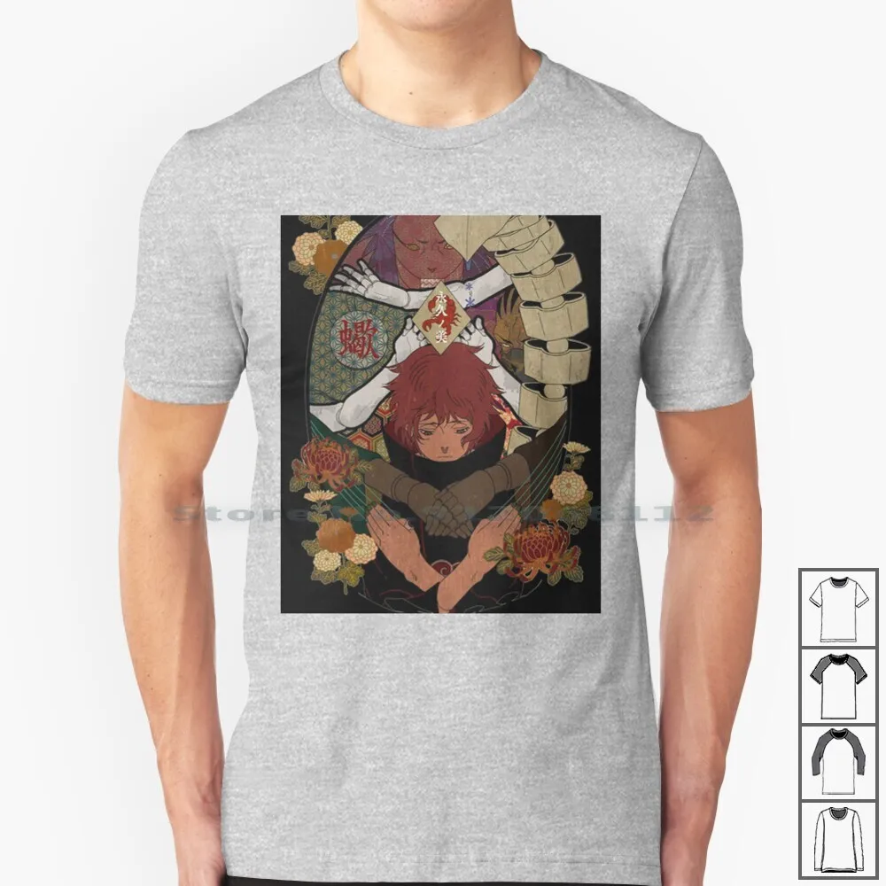 Sasori ( Art 01 ) 100% Cotton T Shirt Sasori Art Sasori Manga Sasori Sasori Deidara Sasori And Deidara Sasori Orochimaru Sasori