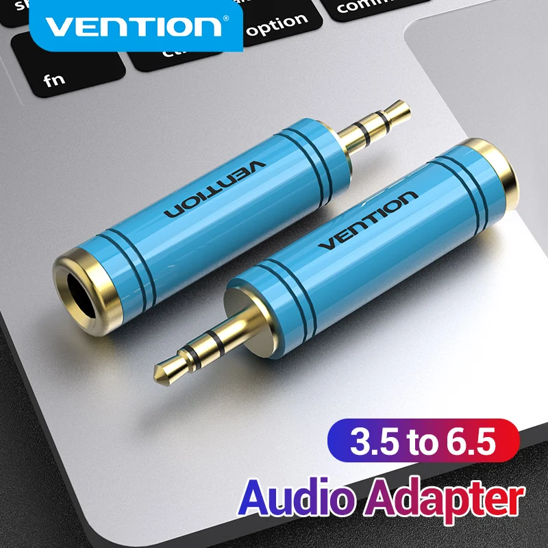 Vention Jack 3.5 do 6.5 mikrofon Audio wtyczka na głośnik wzmacniacz przewód AUX 3.5mm Jack do 6.35mm Adapter do gitary elektrycznej