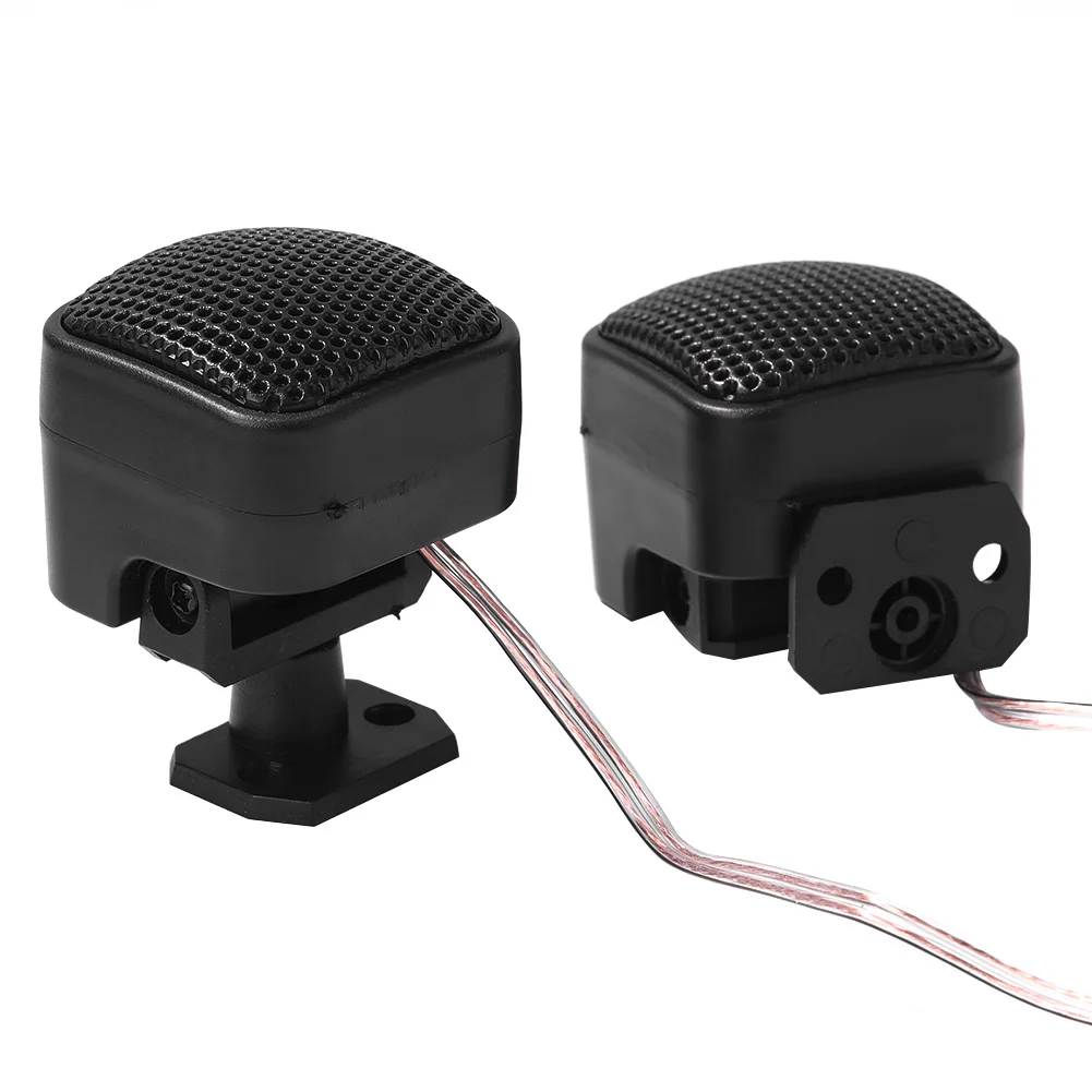 2pcs Loud Audio Music Tweeter Loudspeaker Car Small Square Speaker 500W Mini Square High Frequency Loudspeaker