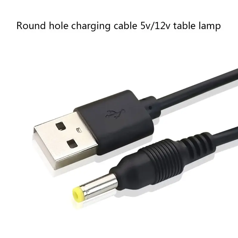 USB to DC Port Charging Cable Power Supply Cord Line USB to DC 5.5x2.1 /5.5x2.5 /.5x1.35/4.0x1.7 /2.5x0.7 MM Connector