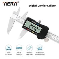 Electronic Digital Vernier Caliper 0-150mm  Caliper Micrometer Stainless Steel Body Measuring Tools with Extra-Large LCD Screen